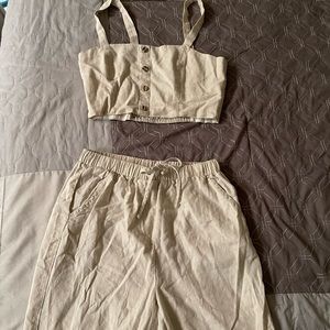 Two piece casual outfit